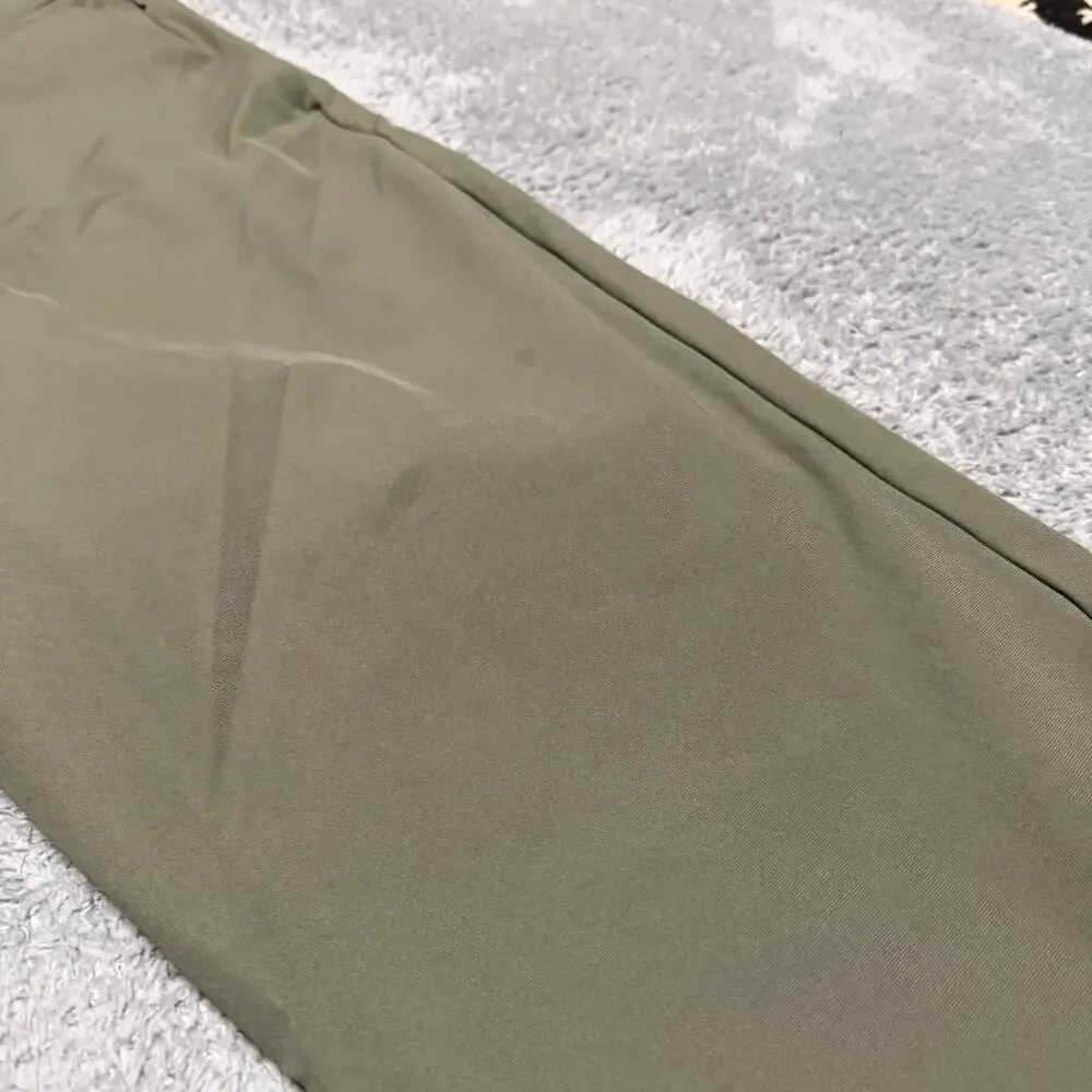 Lululemon Pants Mens 38 Green ABC Relaxed Fit Warpstreme Performance M5AO7S ***